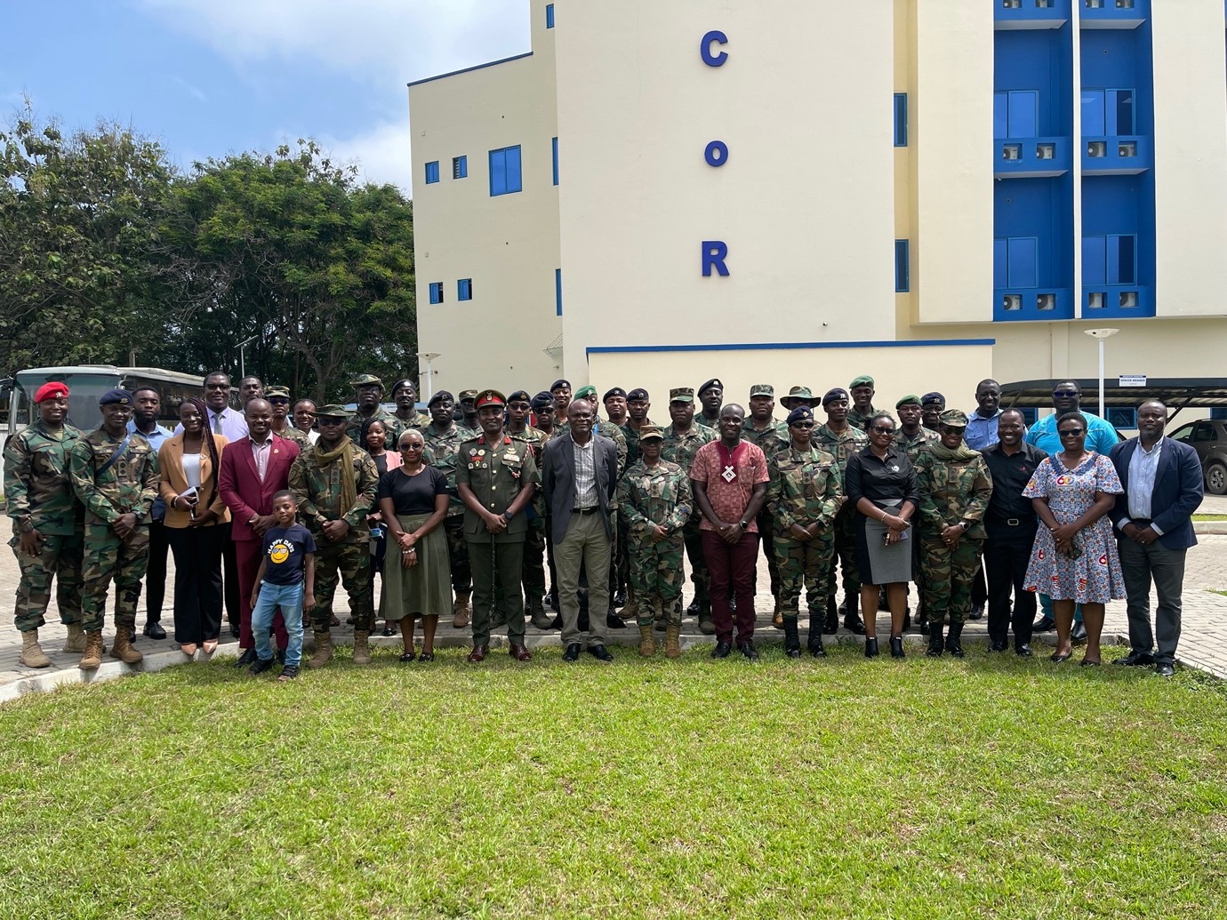 ACECoR, CCM Hosts Ghana Armed Forces for Strategic Engagement on Coastal and Environmental Security