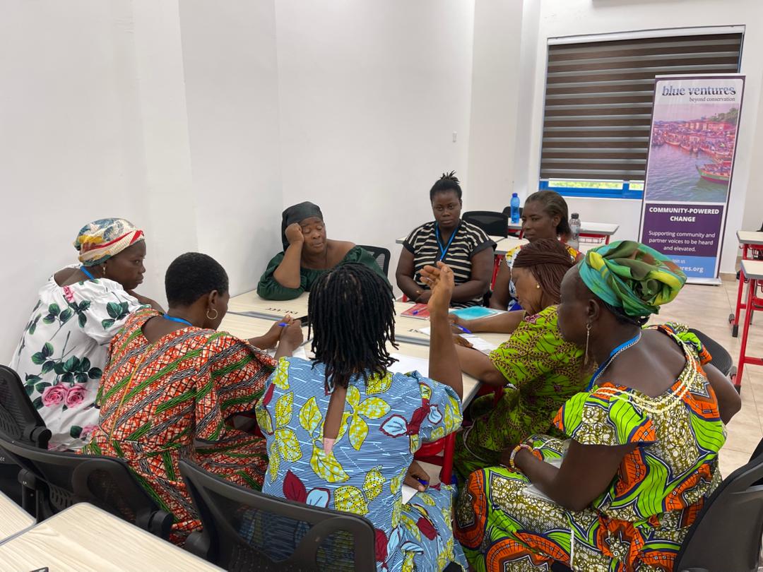 Fisherfolk trained on Ghana's New Fisheries and Aquaculture Act (team work)