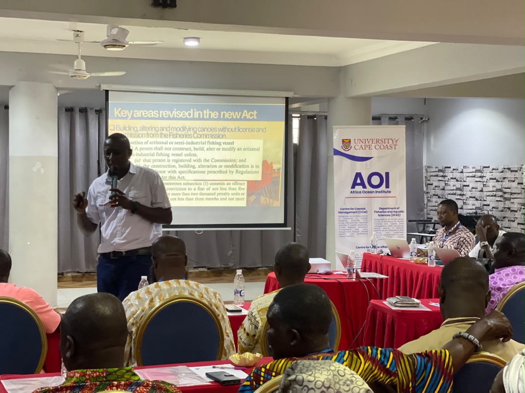 Fisherfolk trained on Ghana's New Fisheries and Aquaculture Act