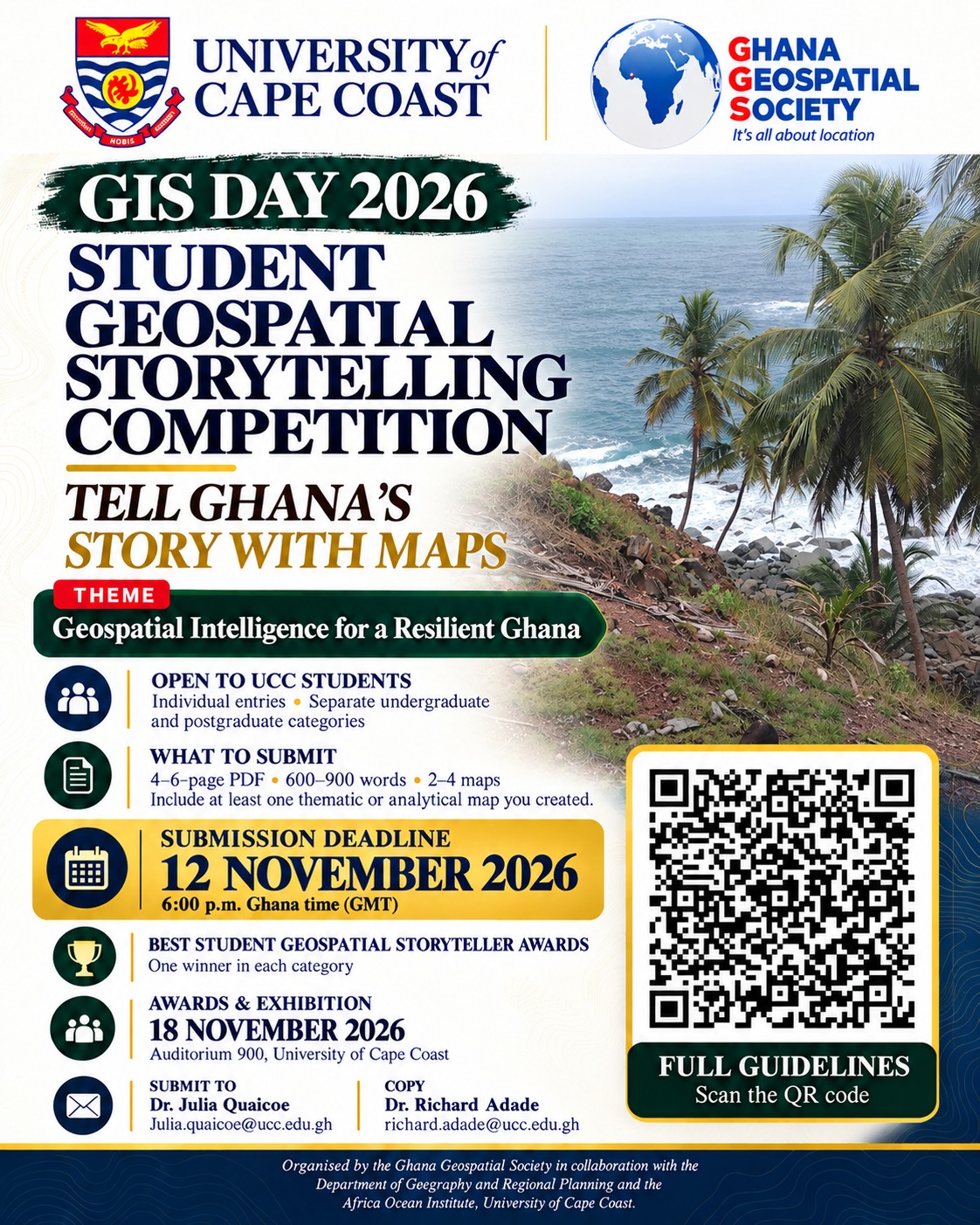 CALL FOR ENTRIES: TELL GHANA’S STORY WITH MAPS!