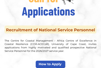 Call for National Service Personnel (2026/2027 Academic Year)