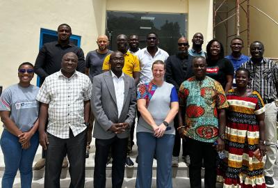 The United States Embassy's Regional Environment Office for West and Central Africa, Visits ACECoR.