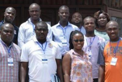 Group picture of participants at the year 3 work planning workshop